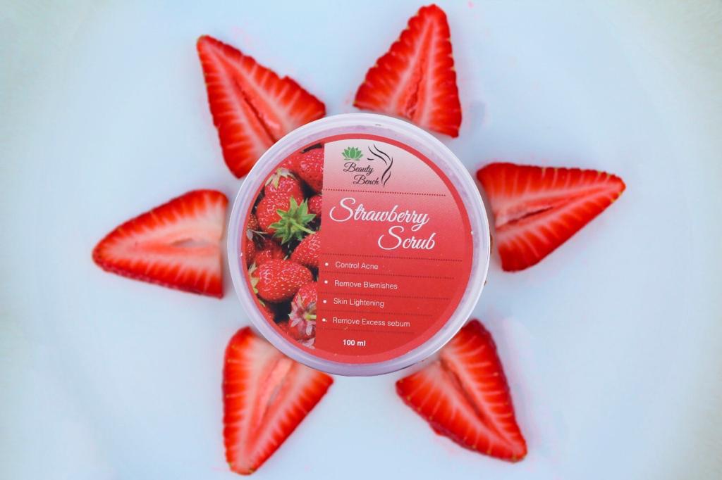 strawberry scrub for face