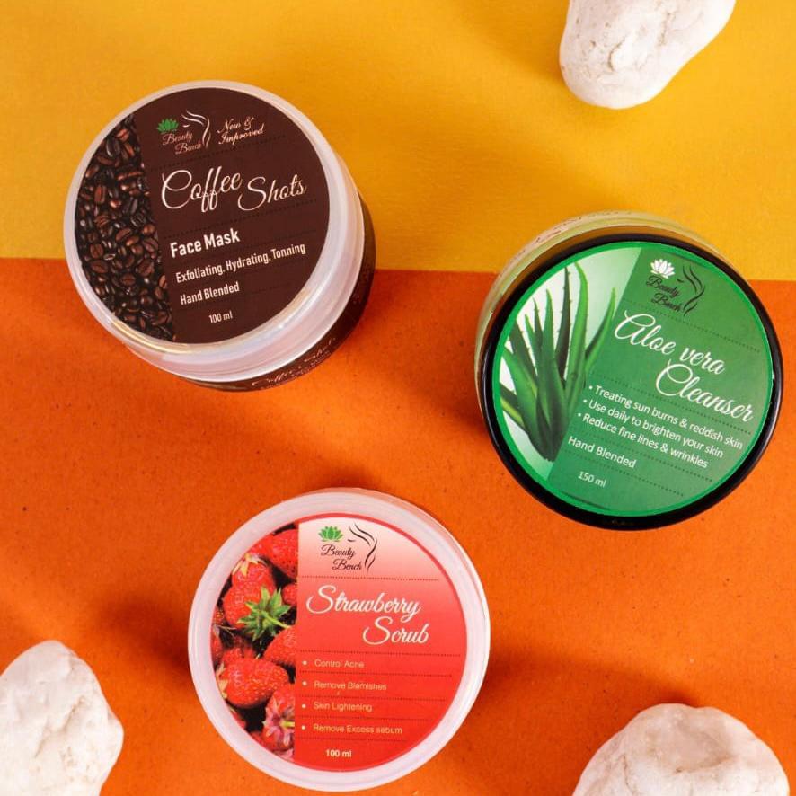 ALOEVERA CLEANSER+FACE SCRUB+FACE MASK DEAL - Image 6